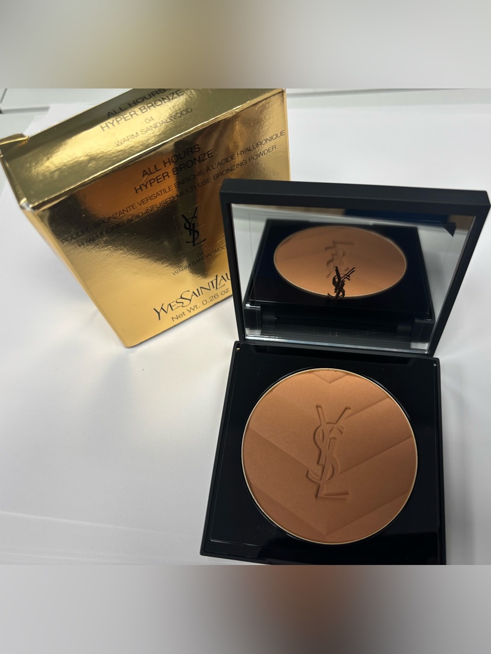 ✨ Yves Saint Laurent All Hours Hyper Bronze 04 Warm Sandalwood 7.5g ✨